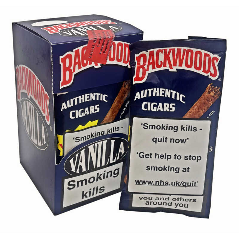 backwoods flavoured cigars blue vanilla