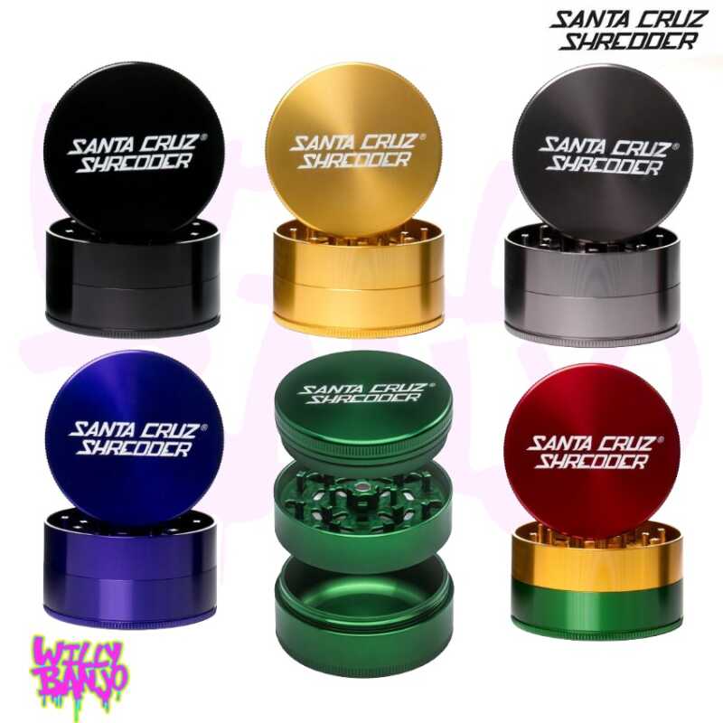 Santa Cruz Shredder Large 3 Part Herb Grinder