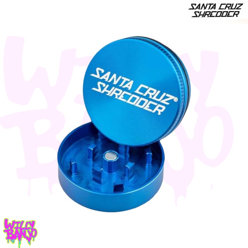 Santa Cruz Shredder 2 Part small Herb grinder blue