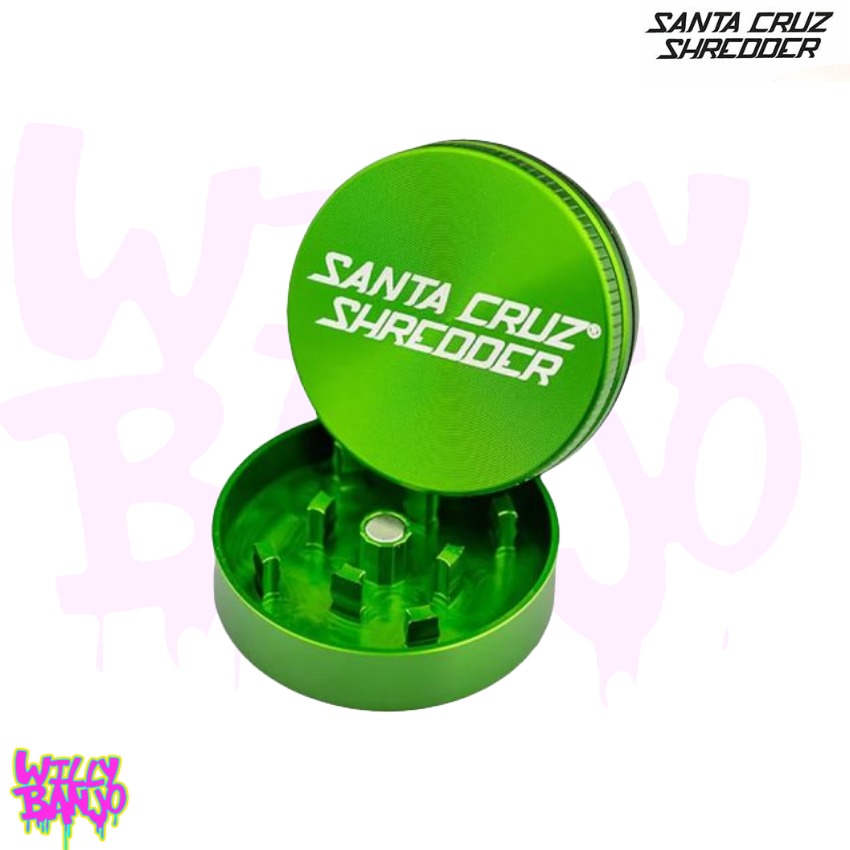 Santa Cruz Shredder 2 Part small Herb grinder green