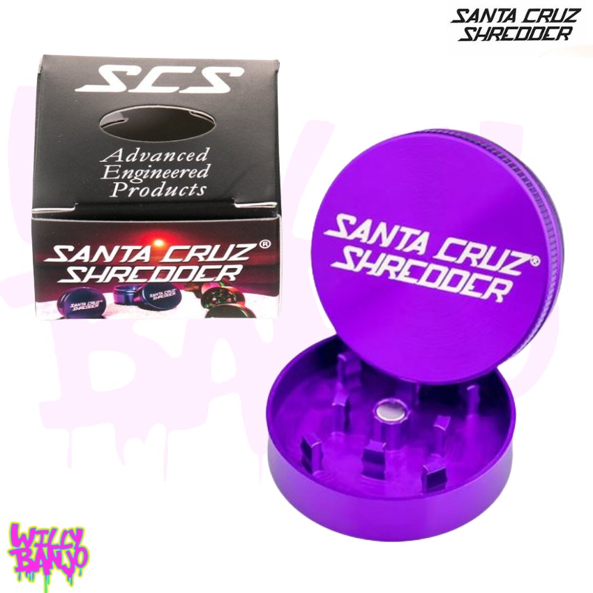 Santa Cruz Shredder 2 Part small Herb grinder purple