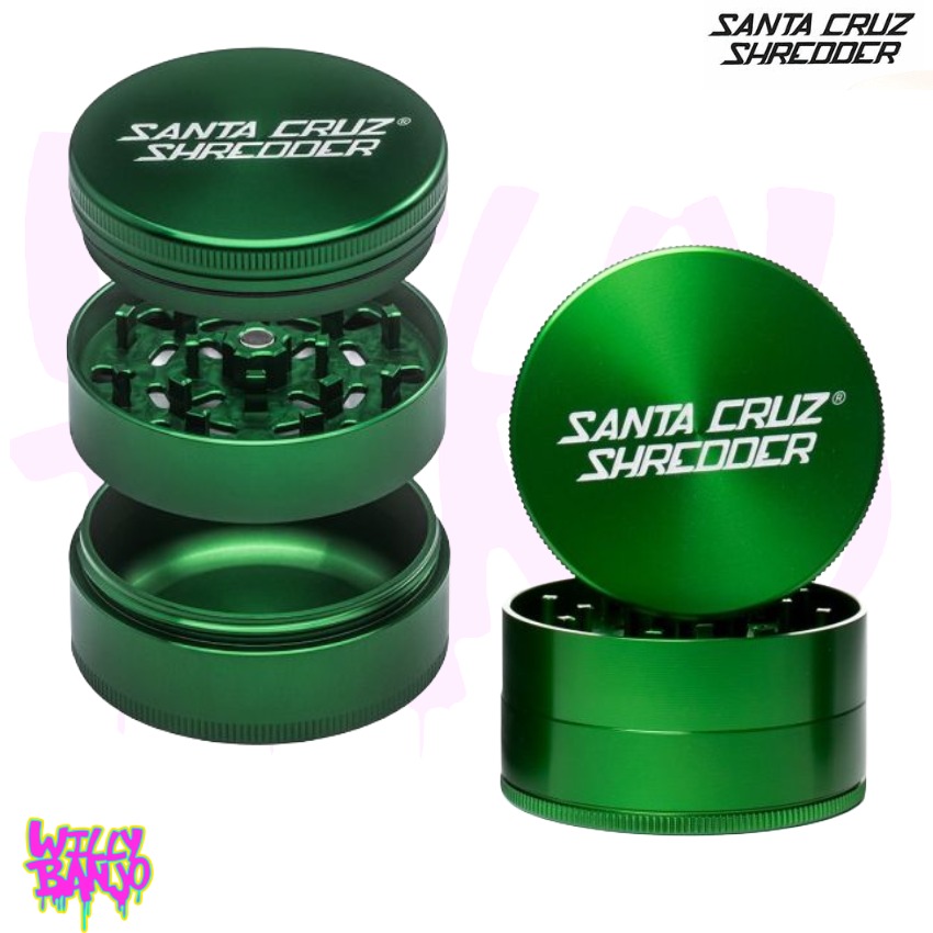 Santa Cruz Shredder Large 3 Part Herb Grinder