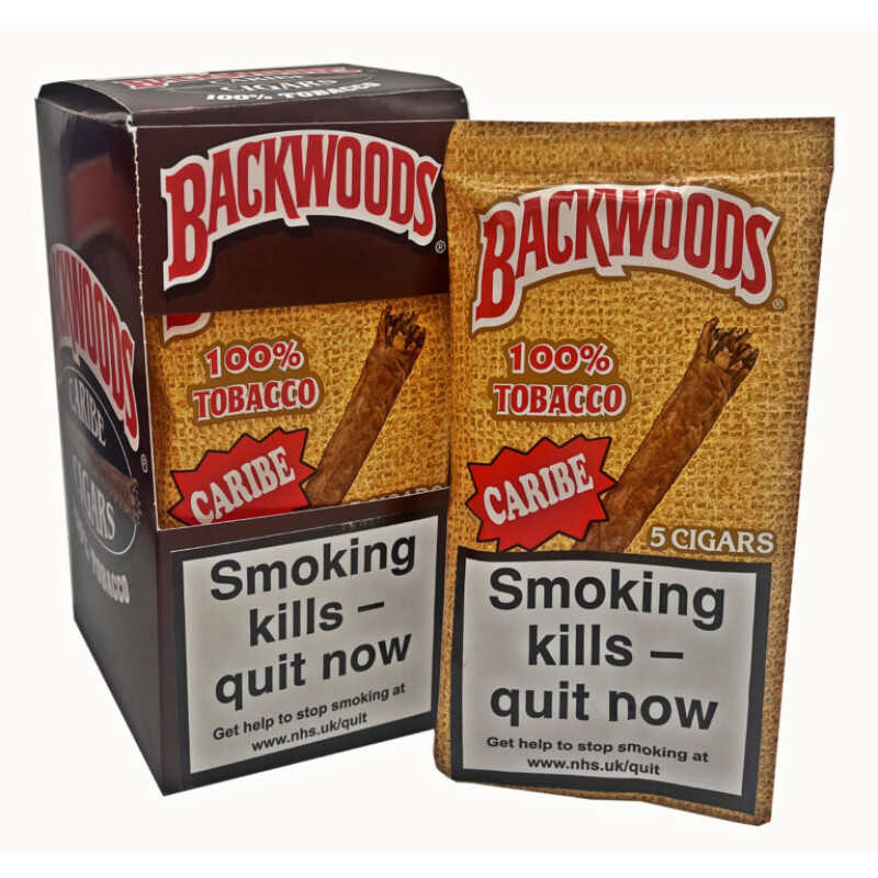 backwoods flavoured cigars caribe rum flavour packet