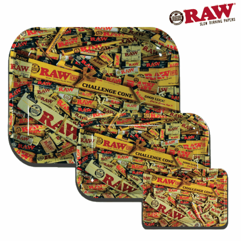 RAW Mix Metal Smokers Rolling Tray