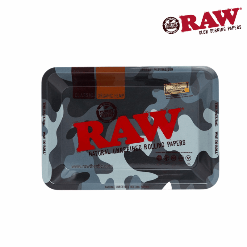 RAW Urban Camo Metal Rolling Tray
