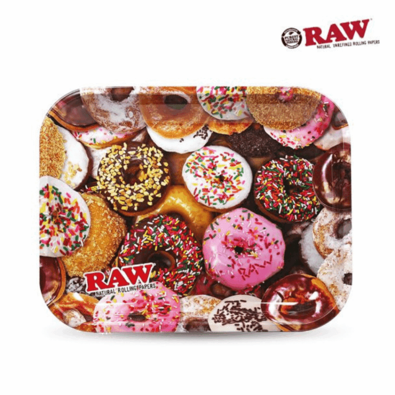 RAW Donut Metal Rolling Tray