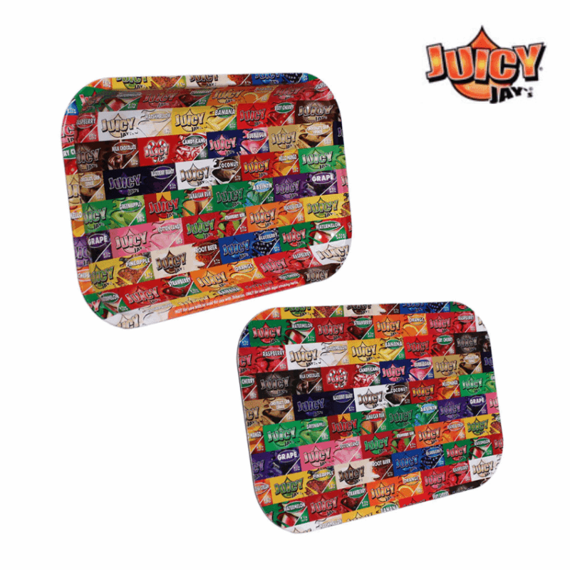 Juicy J Mix Metal Smokers Rolling Tray
