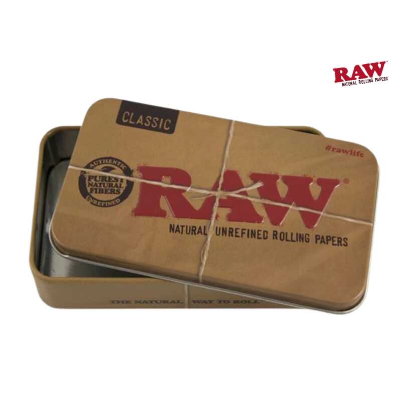 raw classic tin