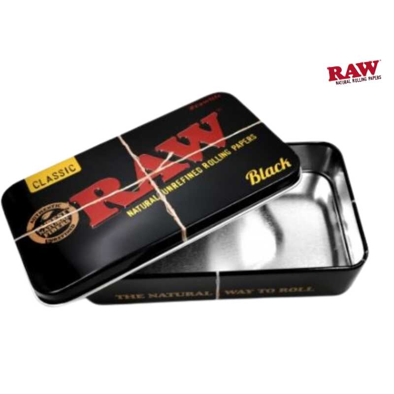 raw balck tin