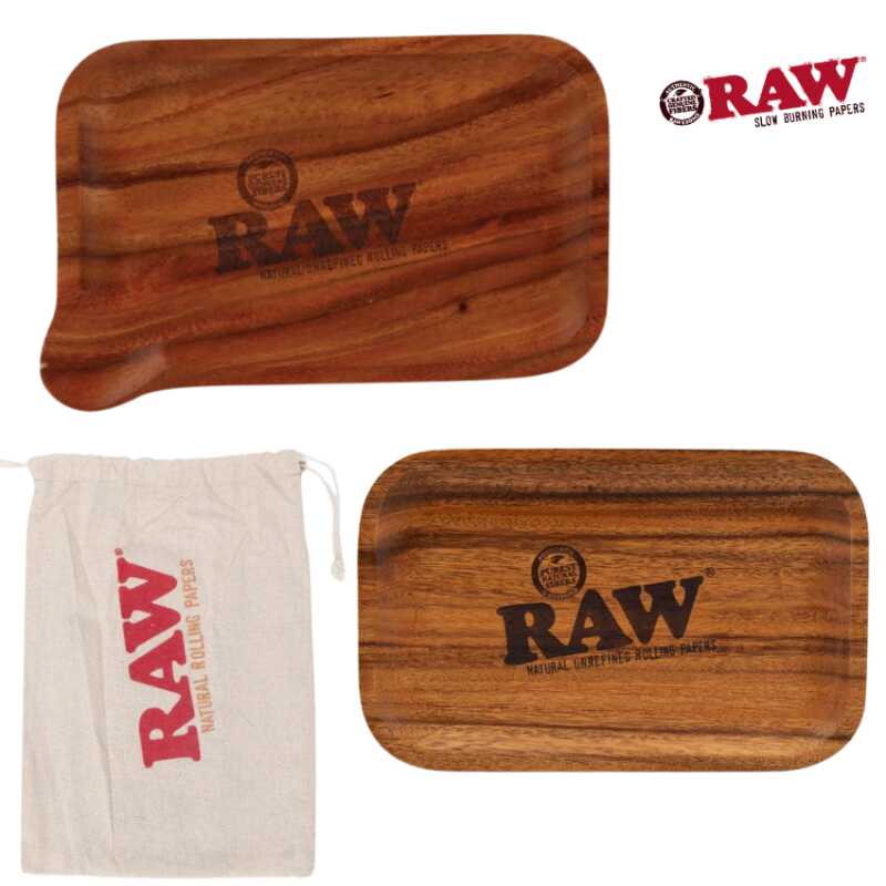 RAW Acacia Wooden Rolling Trays