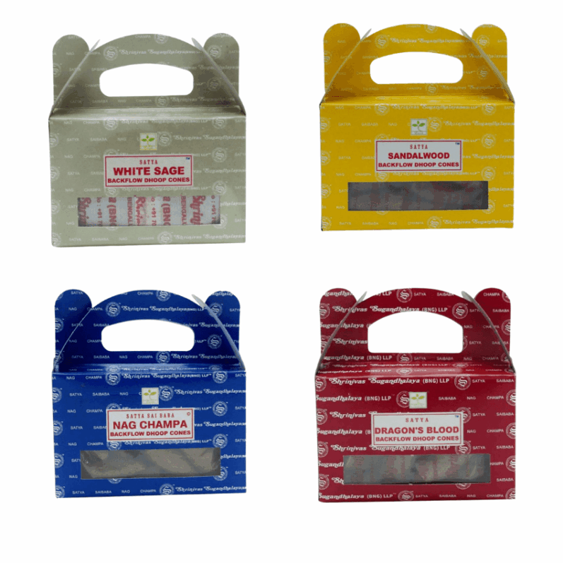 Satya Backflow Incense Cones