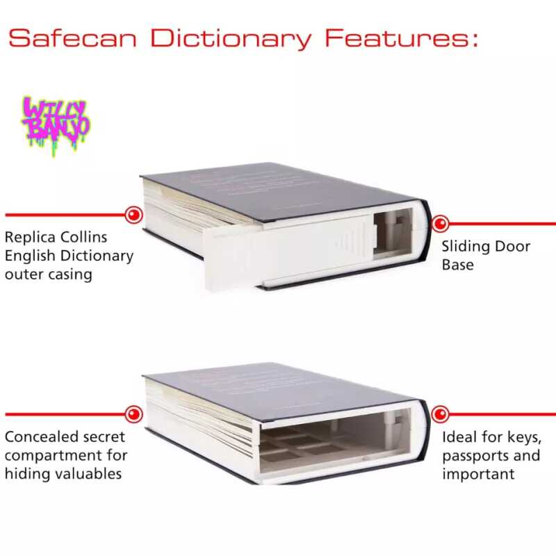 Dictionary Book Safe