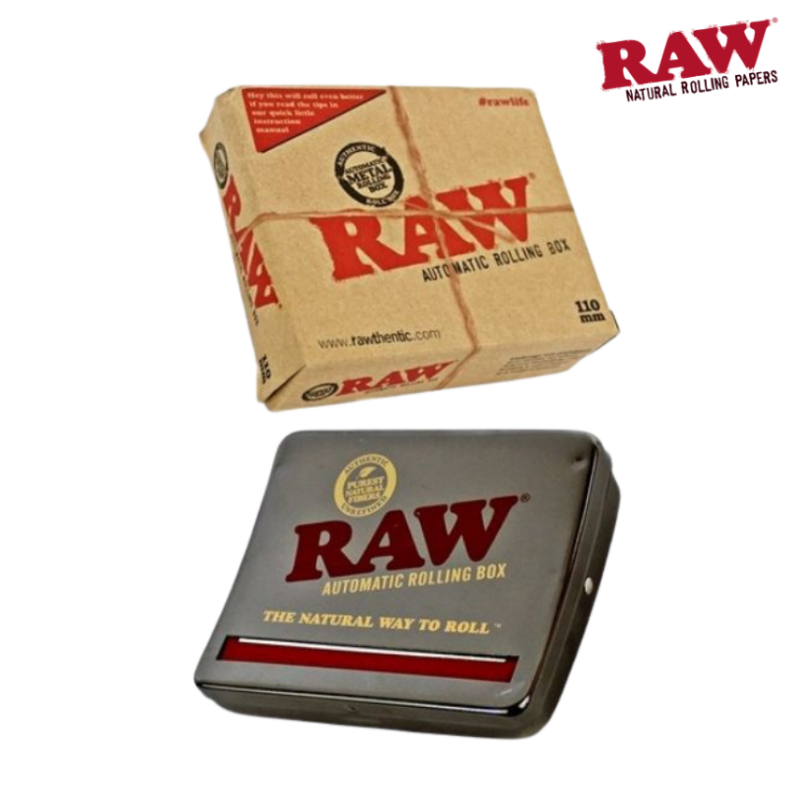 raw king size auto rollin machine