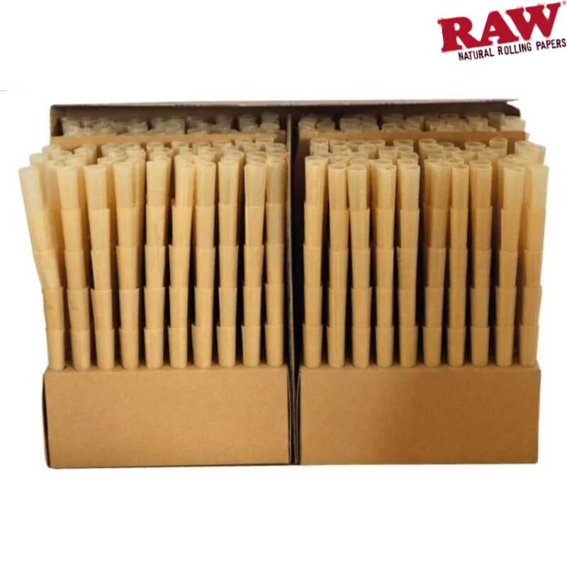 Raw Classic Pre-Rolled Cone 1 1/4 Bulk 1000 Box