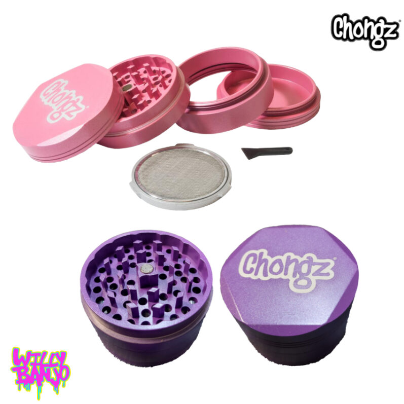 Chongz Non Stick 62mm 4 Part Grinder