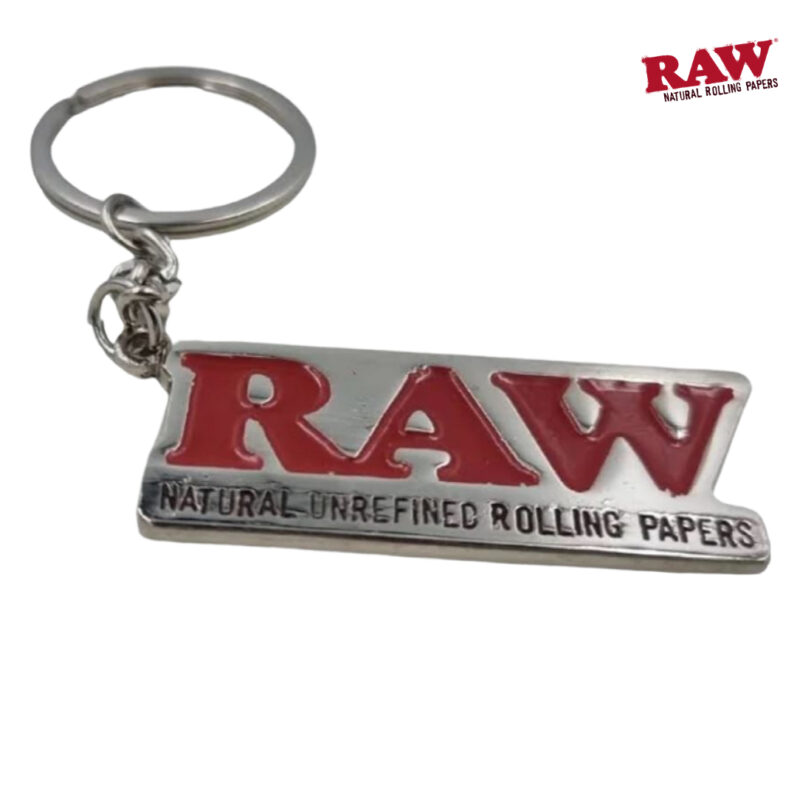 RAW Metal Keyring