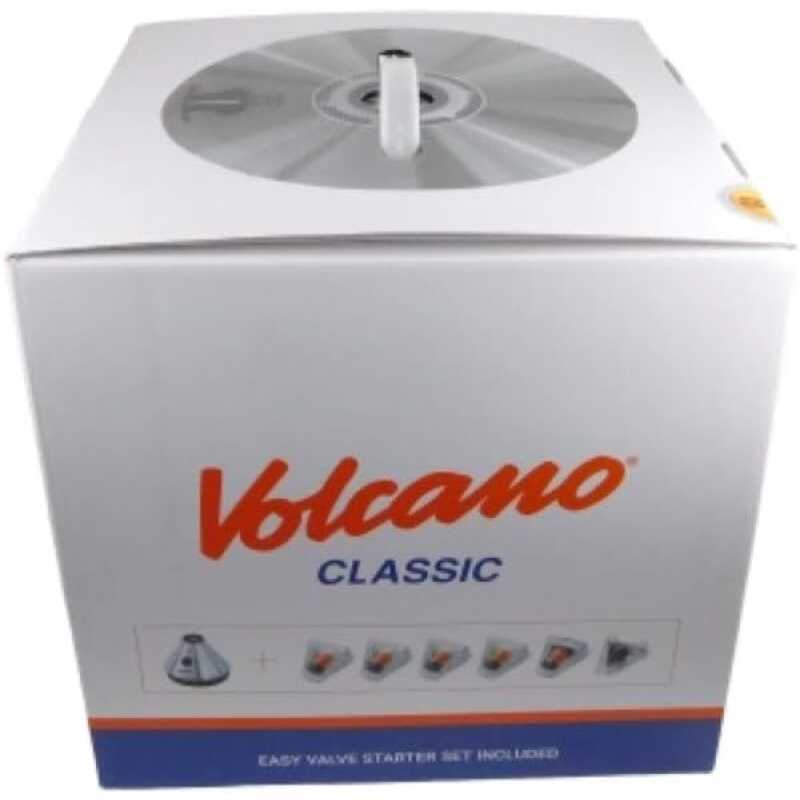 Volcano Classic silver vaporiser box