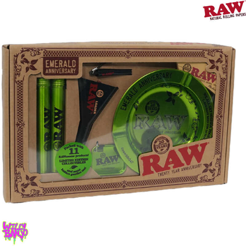 RAW 20th Anniversary Emerald Gift Set Limited Edition