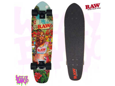 RAW Skateboard - Brazil Girl - Fully Assembled - Rawthentic