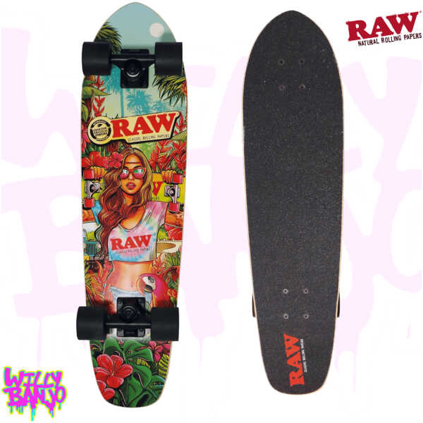 RAW Skateboard - Brazil Girl - Fully Assembled - Rawthentic