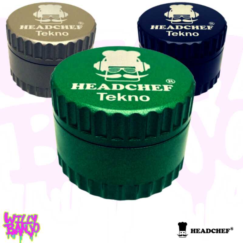 Headchef Tekno 4-Part 60mm Ceramic Coated Non-Stick grinder