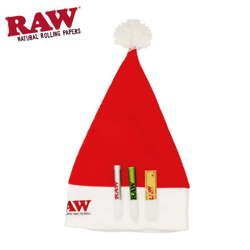 Raw santa hat