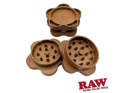 raw gripper 2 part hemp grinder