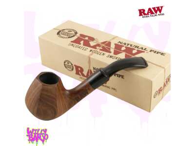 RAW Natural Wooden Smoking Pipe