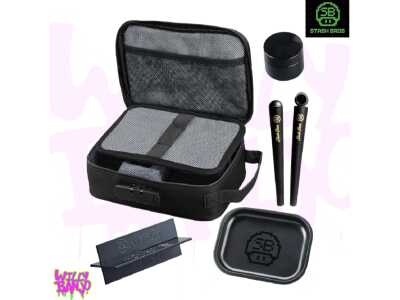 Stash Bros Smell Proof Bag with Accessories