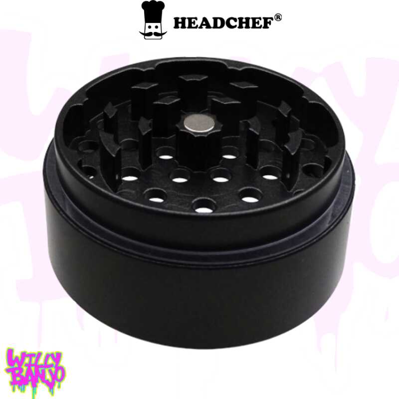 Headchef Tekno 4-Part 60mm Ceramic Coated Non-Stick grinder
