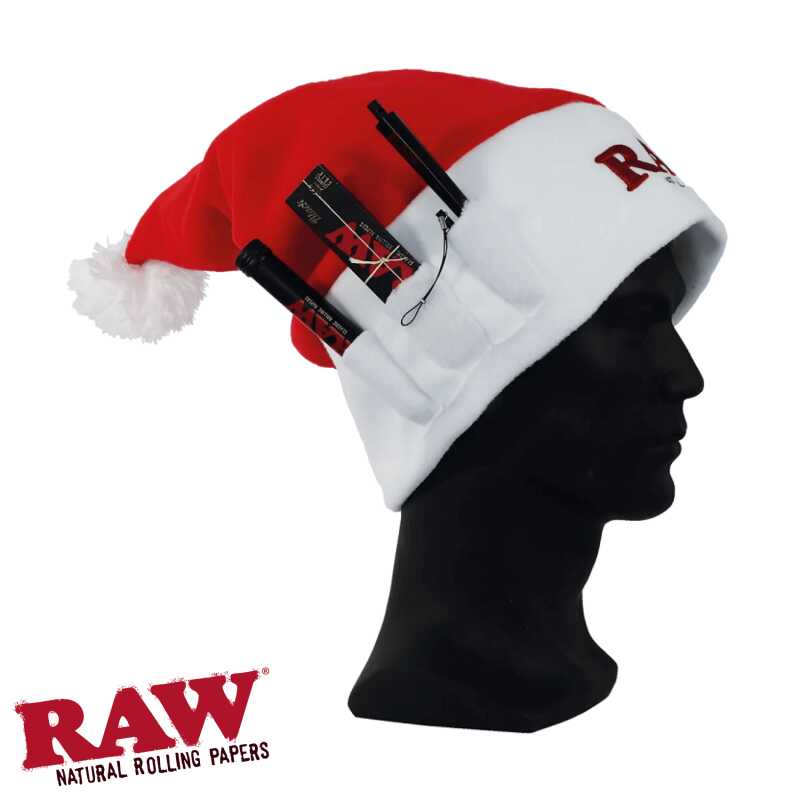 Raw santa hat