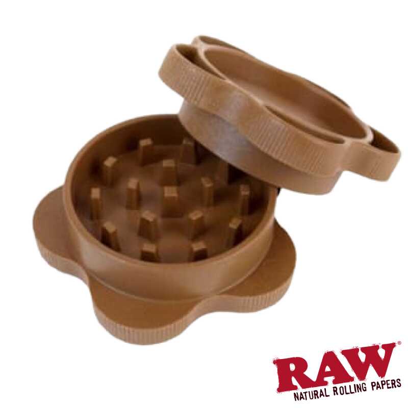 raw gripper 2 part hemp grinder