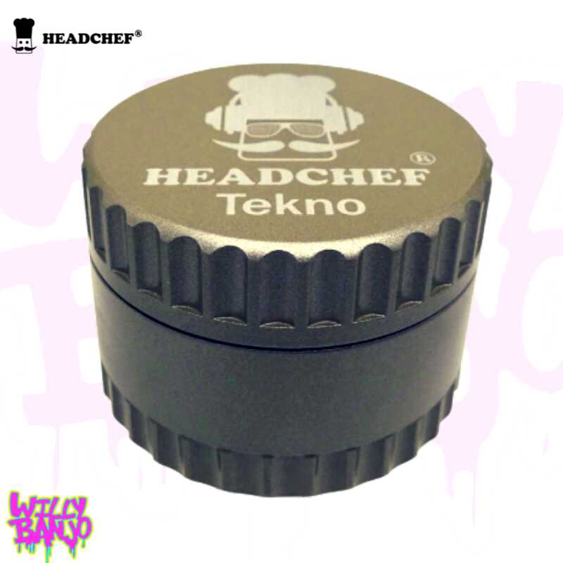 Headchef Tekno 4-Part 60mm Ceramic Coated Non-Stick grinder