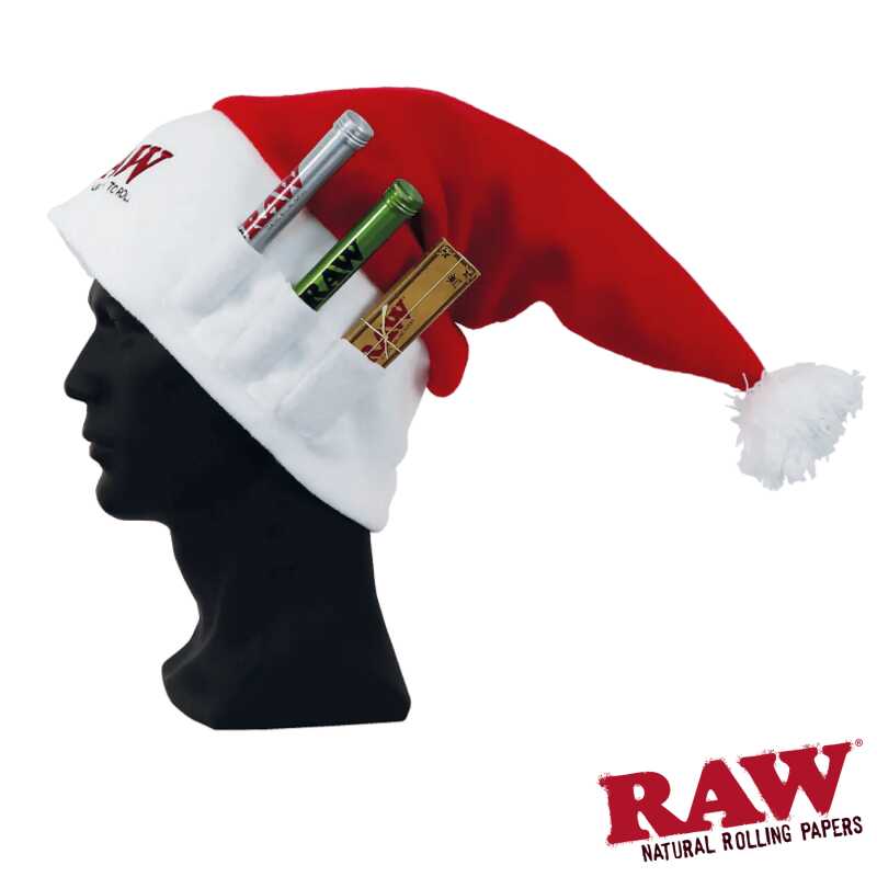 Raw santa hat