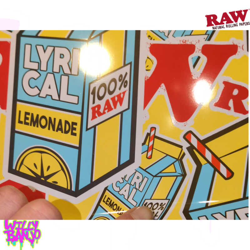 RAW x Lyrical Lemonade Large Rolling Tray - Limited Edition