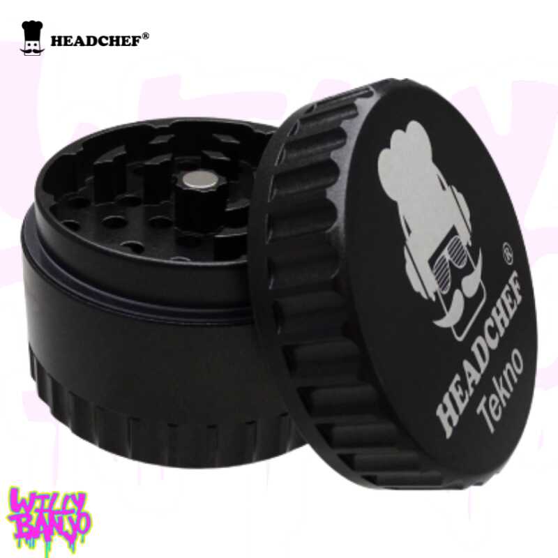 Headchef Tekno 4-Part 60mm Ceramic Coated Non-Stick grinder