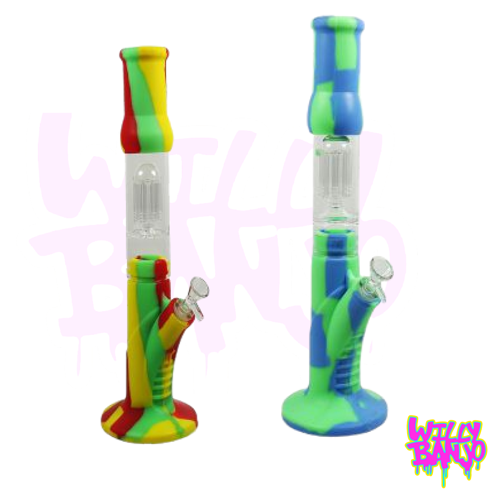 Bounce 'Warp Drive' 38.5cm Silicone Bong