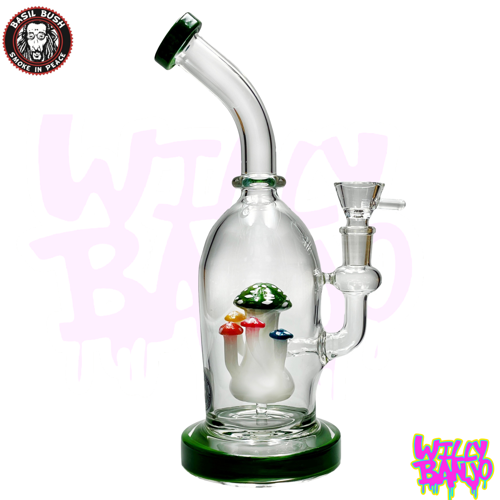 Mystic Myco Glass Percolator Bong