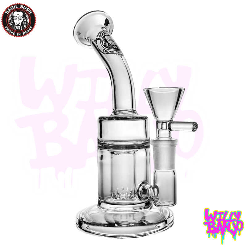 Basil Bush – 15cm Heavy Duty Percolator Bong