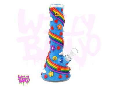 3D Resin Rainbow Glass Bong