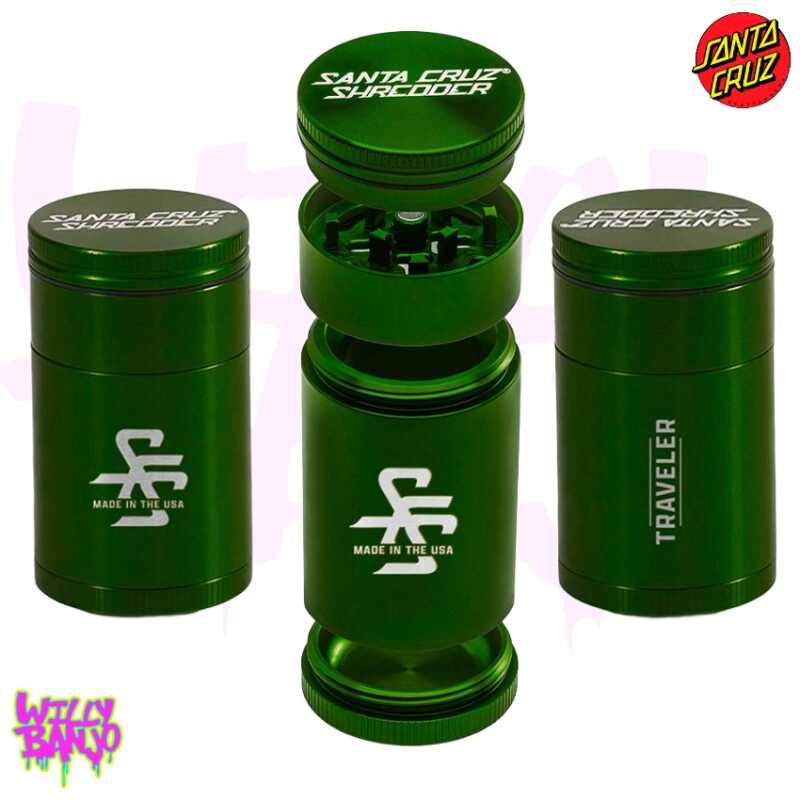 Santa Cruz Shredder Traveler green
