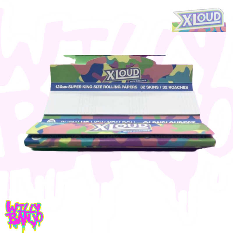 XLoud XL White Rice Milk Papers With Tips