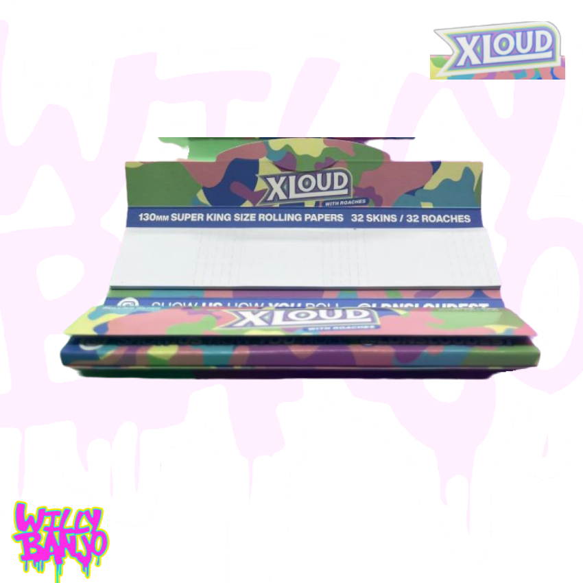 XLoud XL White Rice Milk Papers With Tips