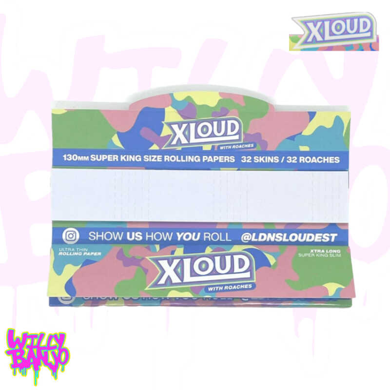 XLoud XL White Rice Milk Papers With Tips