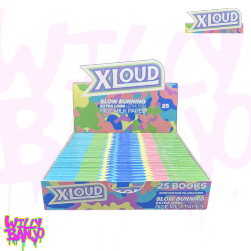 XLoud xl milk rice rolling papers