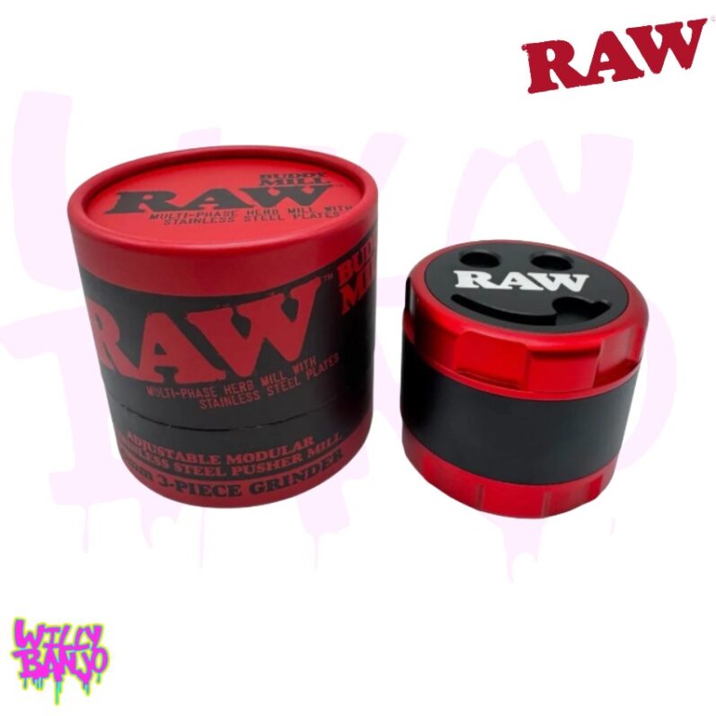 RAW Buddy Mill V1 Grinder — 60mm stainless steel
