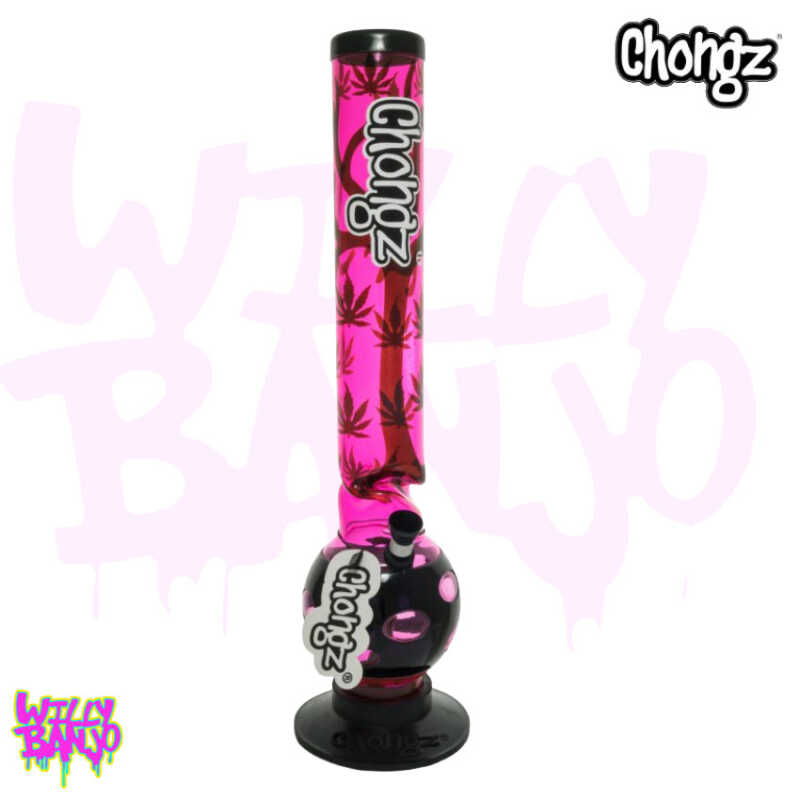 Chongz “Riff Raff” 40cm Acrylic Bubble Ice Twist Bong
