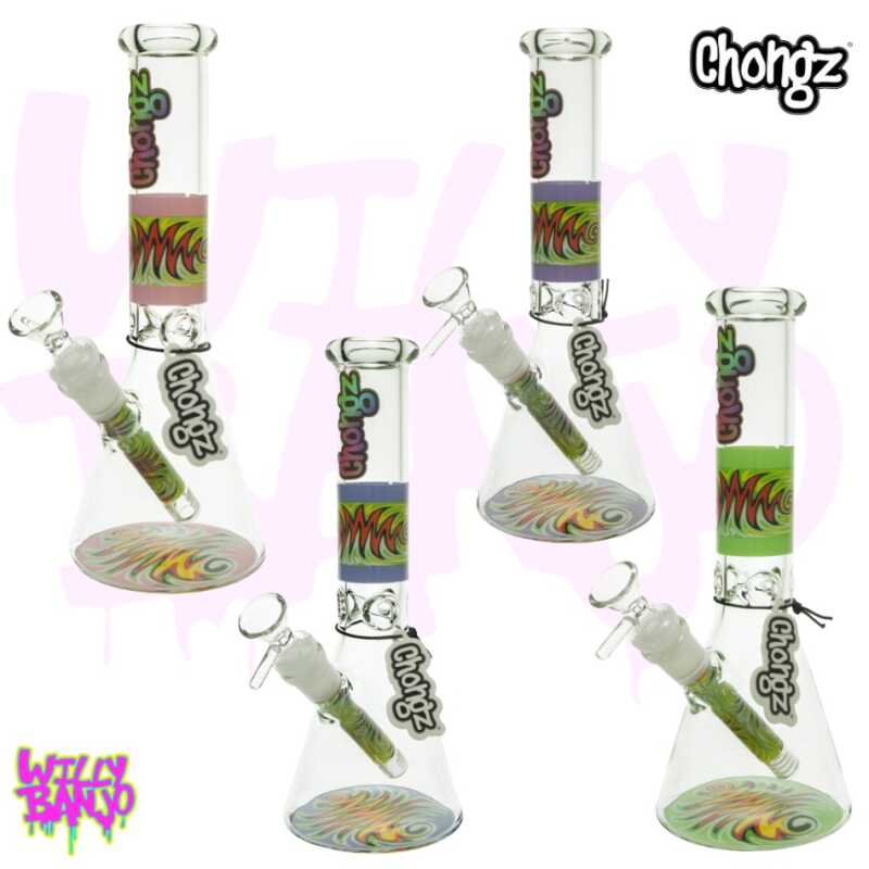 Chongz “Freak Scene” 5mm 25cm Beaker Ice Glass Bong