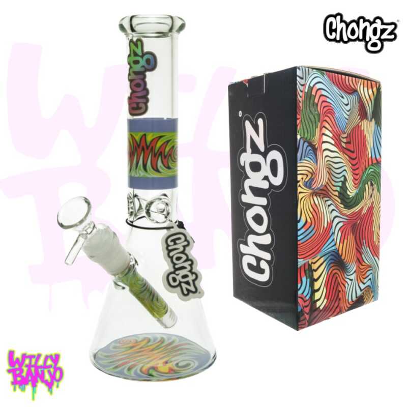 Chongz “Freak Scene” 5mm 25cm Beaker Ice Glass Bong