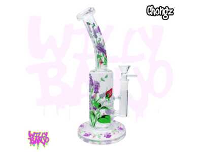 Chongz Glass “Petit Madame” 25cm Lavender Glass Bong